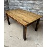 A Beautiful 19thC Scrubbed Pine Dining Table