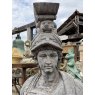Hand Carved Natural Stone Bust Of A Greek