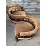 Antique Victorian Mahogany "Loveseat" Chair c1870