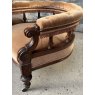 Antique Victorian Mahogany "Loveseat" Chair c1870