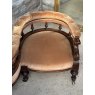 Antique Victorian Mahogany "Loveseat" Chair c1870