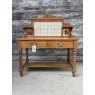 A Vintage Waxed Pine Washstand