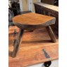A Wonderful Primitive 19thC Milking Stool