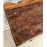 A Large Butchers Block On Stand