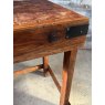 A Butchers Block On Stand
