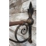 Reclaimed c1900 Exterior Copper Lamp On Bracket