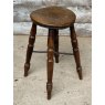 Antique 19th Century English Elm Stool