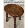 Antique 19thC Joined Elm Stool