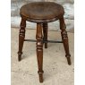 Antique 19th Century English Elm Stool