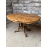 Antique Mid 19thC Pine Oval Dining Table