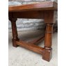 A Vintage Solid Oak Refectory Dining Table (2.3m x 1m)