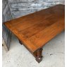 A Vintage Solid Oak Refectory Dining Table (2.3m x 1m)