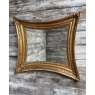 A Fabulous "Squashed" Gilded Wall Mirror c1900