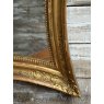 A Fabulous "Squashed" Gilded Wall Mirror c1900
