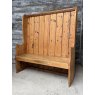 A Reclaimed Victorian Pine Settle