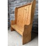 A Reclaimed Victorian Pine Settle