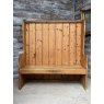 A Reclaimed Victorian Pine Settle
