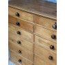 A Wonderful Victorian Pine Bank Of Drawers