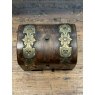 Antique Victorian Brass Banded Ring Box