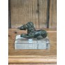 A 2nd Century A.D Roman Bronze Of A Lion