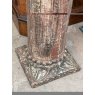 A Rustic Indian Teak Plinth