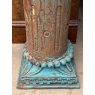 A Rustic Teak Indian Plinth