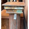 A Rustic Teak Indian Plinth