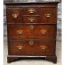 A Georgian Oak Bachelors Chest Of Drawers