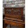 A Rare 17thC Welsh Oak Cofferbach