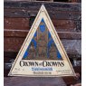 Vintage German "Crown Of Crowns" Painted Sign