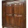 A Georgian English Oak Housekeepers Cupboard