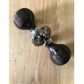 Wells Reclamation Beehive Wooden Door Knobs (Nickel)