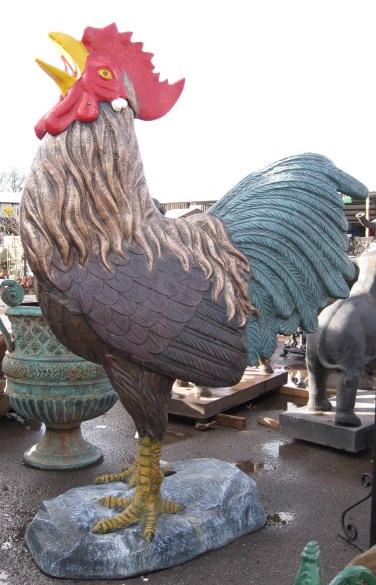 Giant cockerel