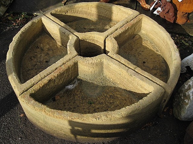 Hand Carved Stone Herb Garden