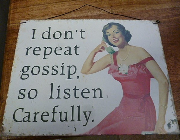 Gossip Sign